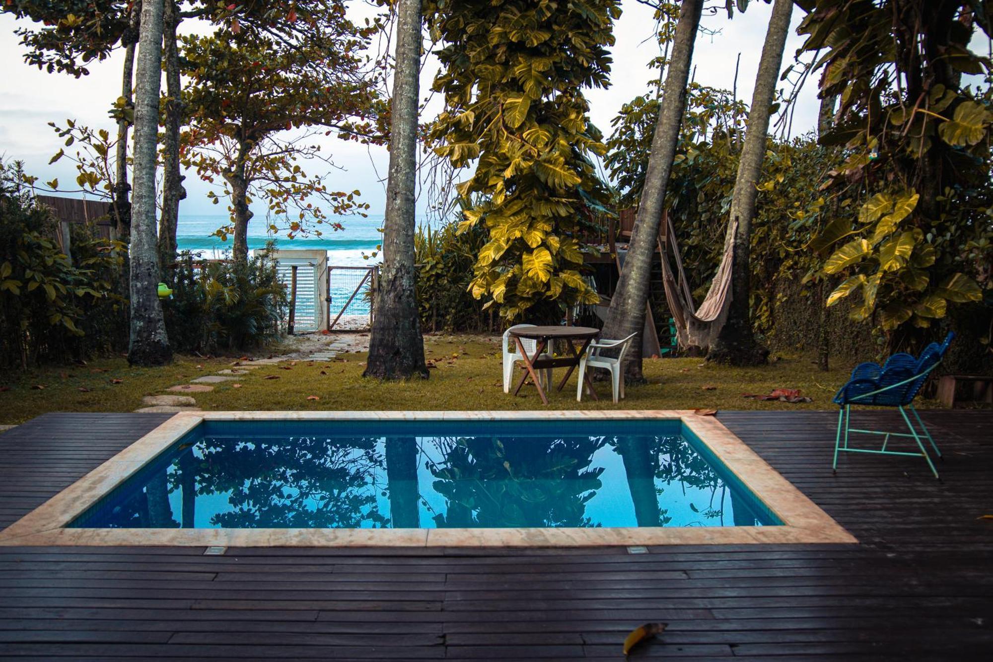 C7, Casa Vibrante, Pe Na Areia De Maresias Villa เซา เซบัสเชียว ภายนอก รูปภาพ