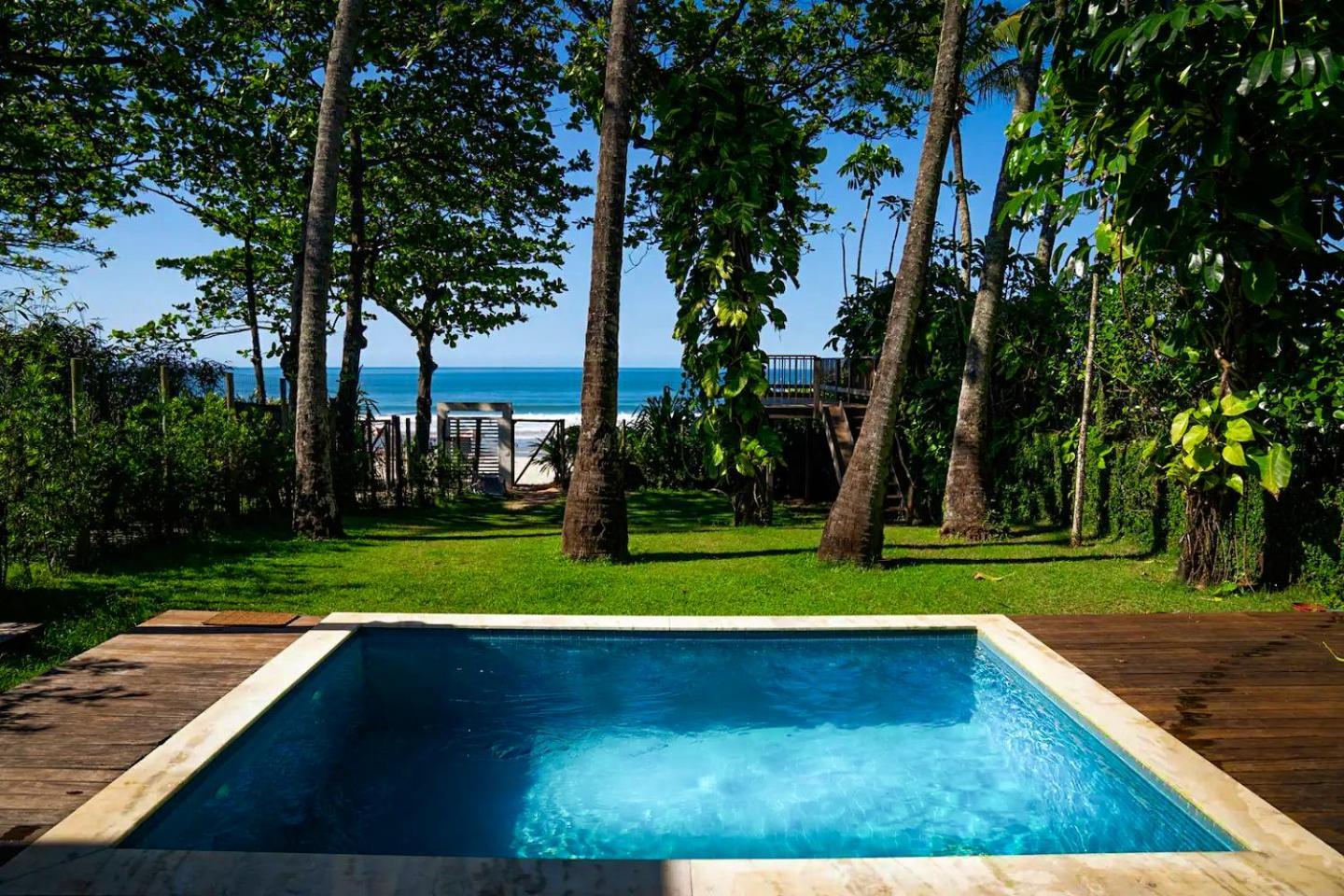 C7, Casa Vibrante, Pe Na Areia De Maresias Villa เซา เซบัสเชียว ภายนอก รูปภาพ