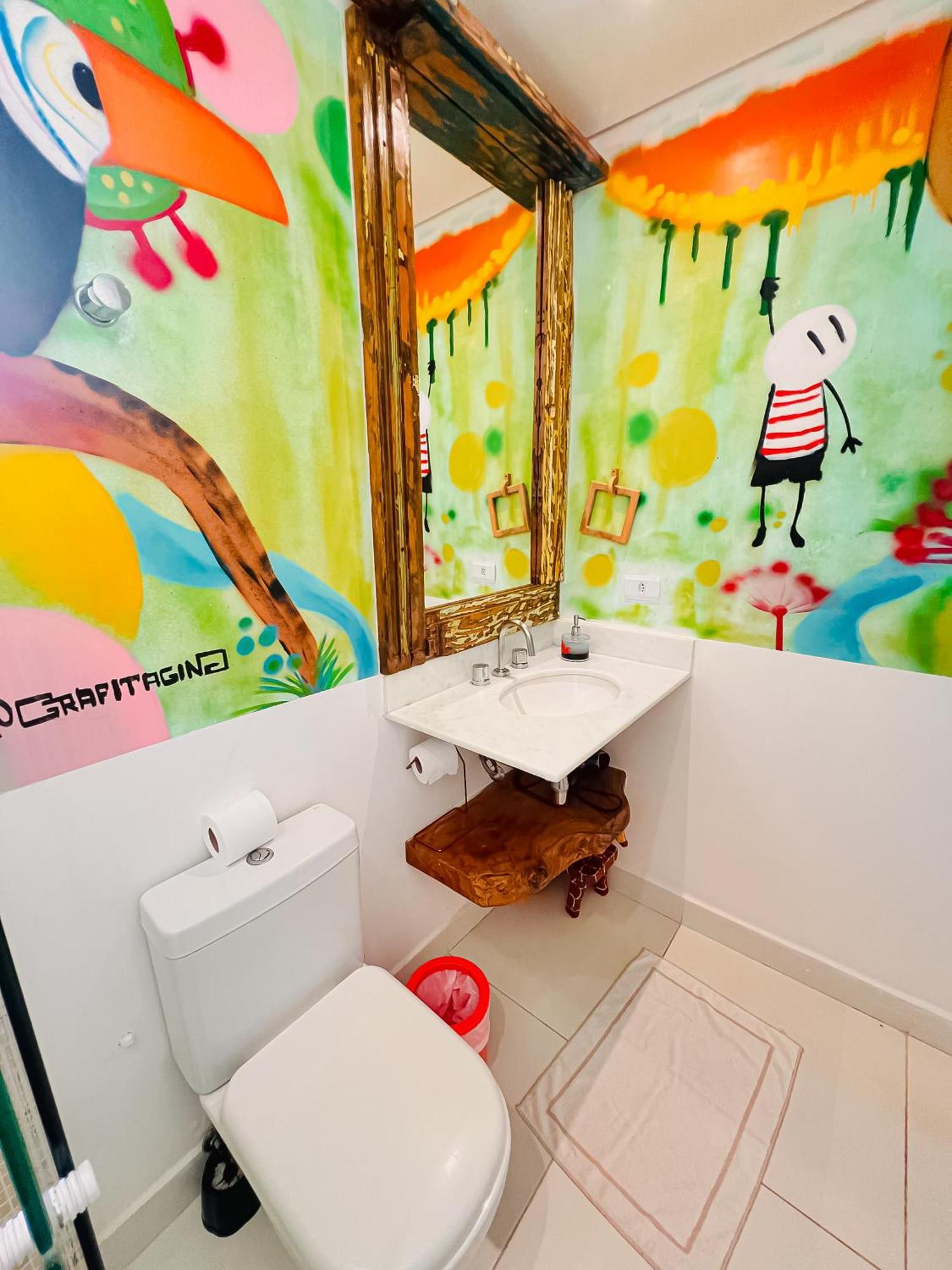 C7, Casa Vibrante, Pe Na Areia De Maresias Villa เซา เซบัสเชียว ภายนอก รูปภาพ